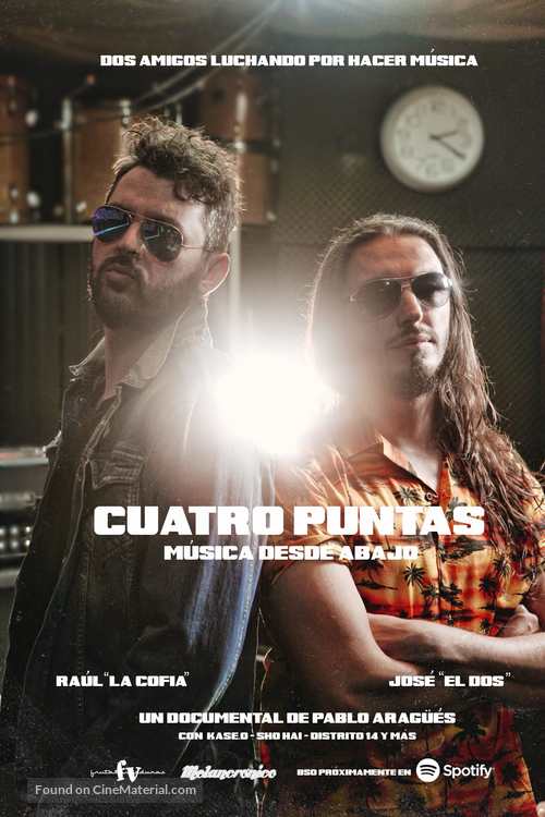 Cuatro Puntas. M&uacute;sica desde abajo - Spanish Movie Poster