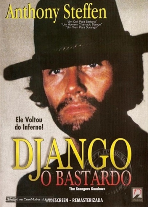Django il bastardo - Brazilian DVD movie cover