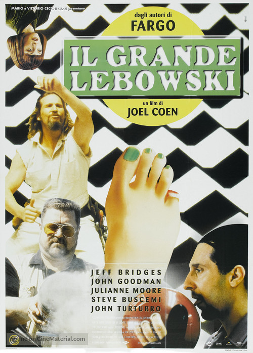 The Big Lebowski - Italian Movie Poster