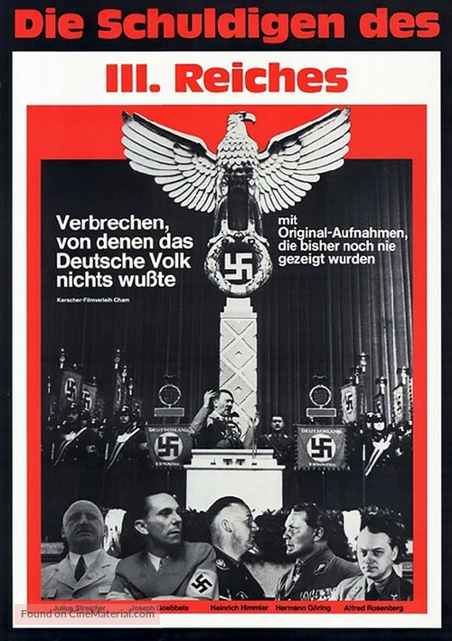 Krigsf&ouml;rbrytare - German Movie Poster