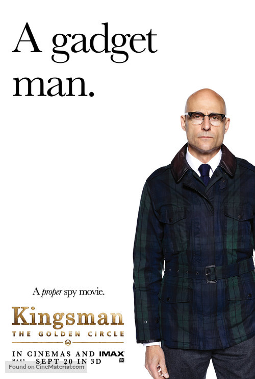 Kingsman: The Golden Circle - British Movie Poster
