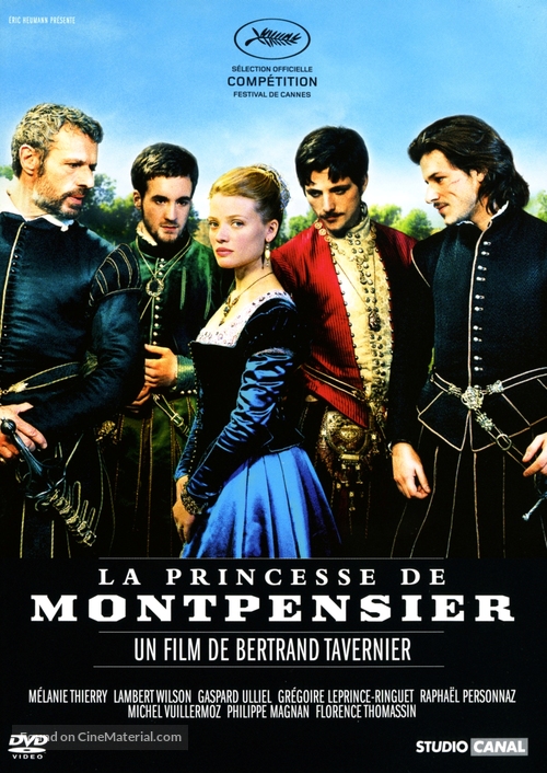 La princesse de Montpensier - French DVD movie cover