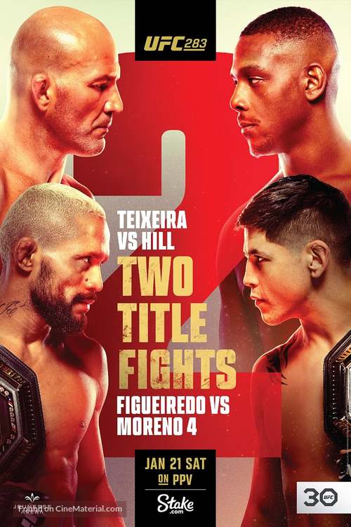 UFC 283: Teixeira vs. Hill - Movie Poster