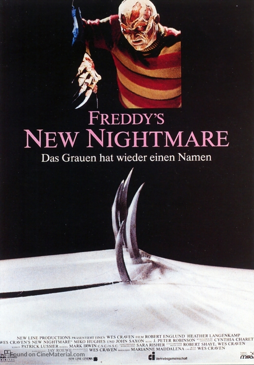 New Nightmare - German Movie Poster