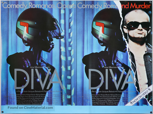 Diva - British Movie Poster