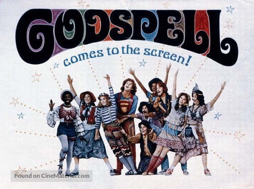 Godspell: A Musical Based on the Gospel According to St. Matthew - British Movie Poster