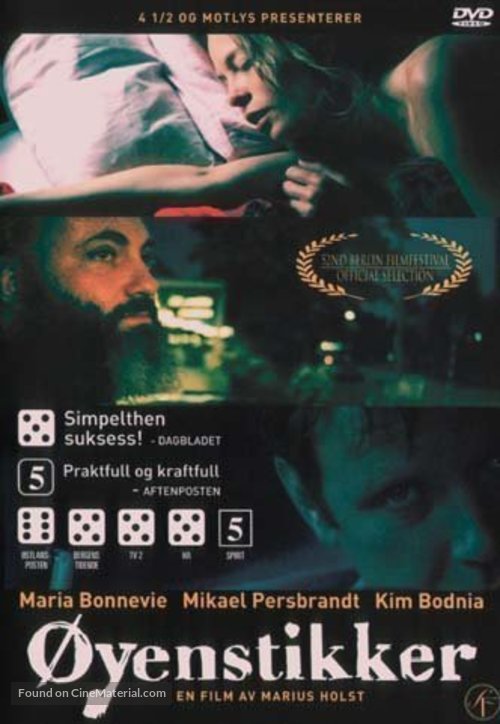 &Oslash;yenstikker - Norwegian DVD movie cover