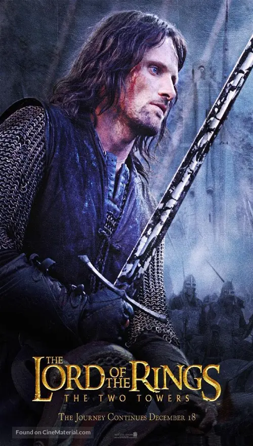 The Lord Of The Rings The Two Towers 2002 Movie Poster