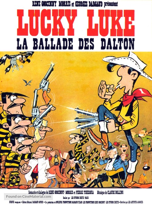 La ballade des Dalton - French Movie Poster