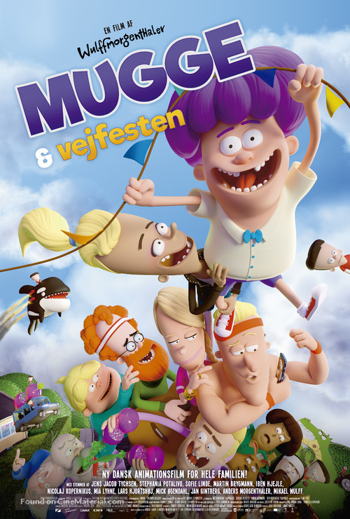 Mugge &amp; vejfesten - Danish Movie Poster