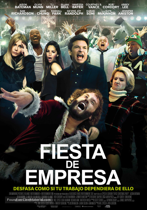 Office Christmas Party - Spanish Movie Poster