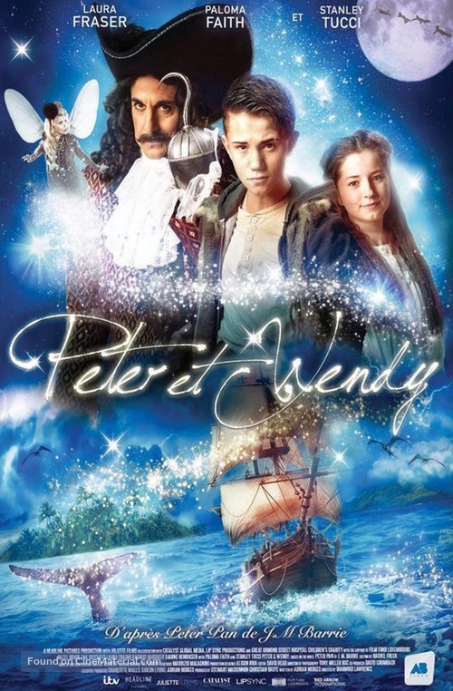 Peter and Wendy: Based on the Novel Peter Pan by J. M. Barrie - French DVD movie cover