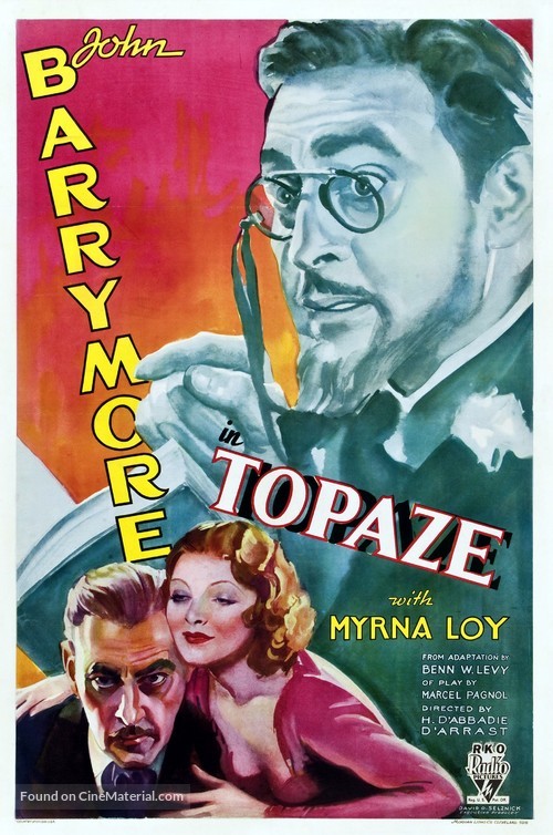 Topaze - Movie Poster