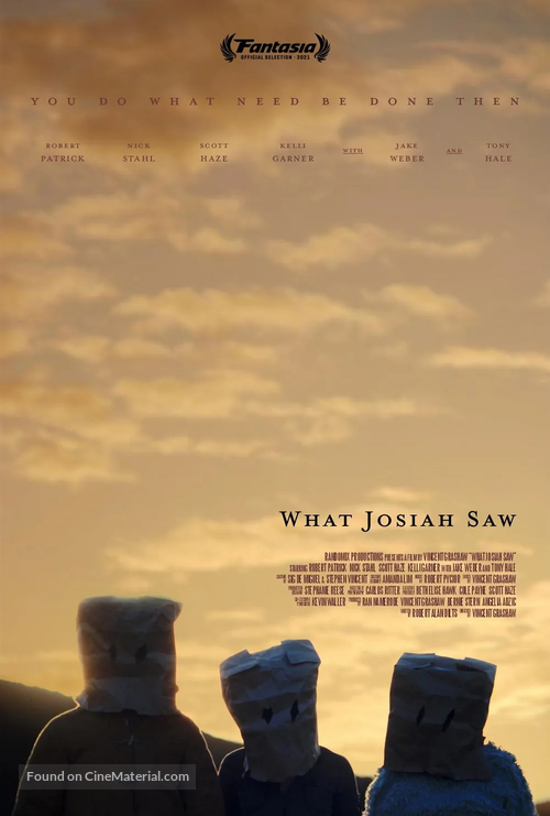 What Josiah Saw - Movie Poster