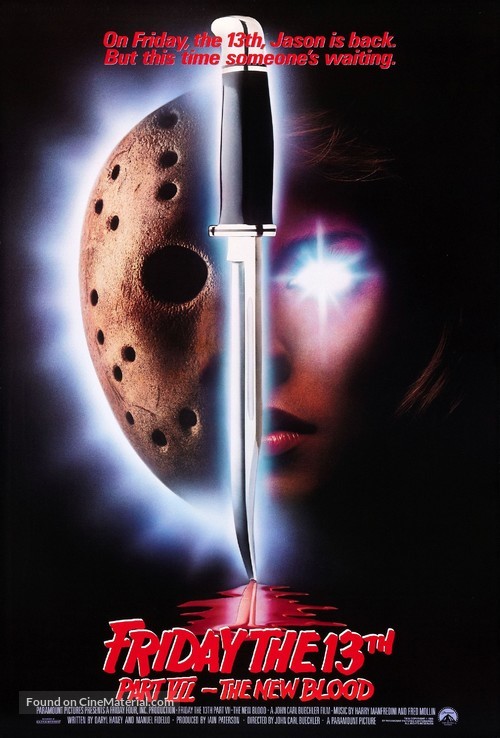 Friday the 13th Part VII: The New Blood - Movie Poster