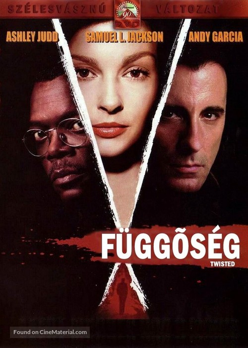 Twisted - Hungarian DVD movie cover