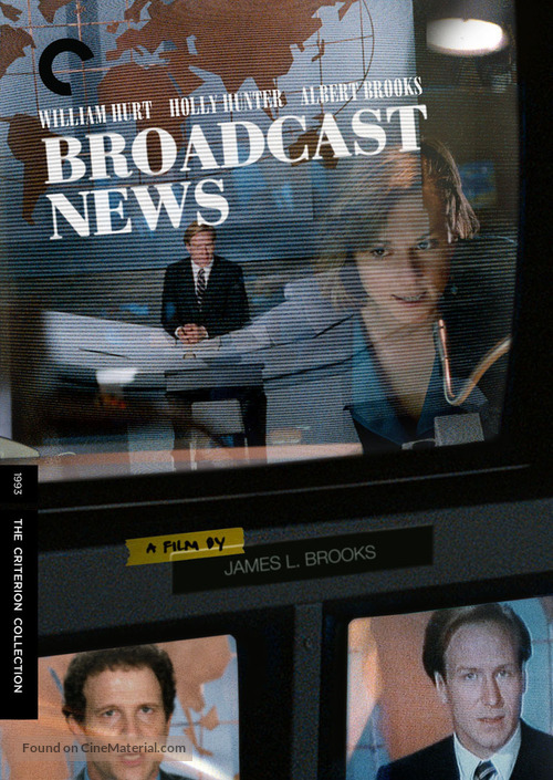 Broadcast News - British DVD movie cover