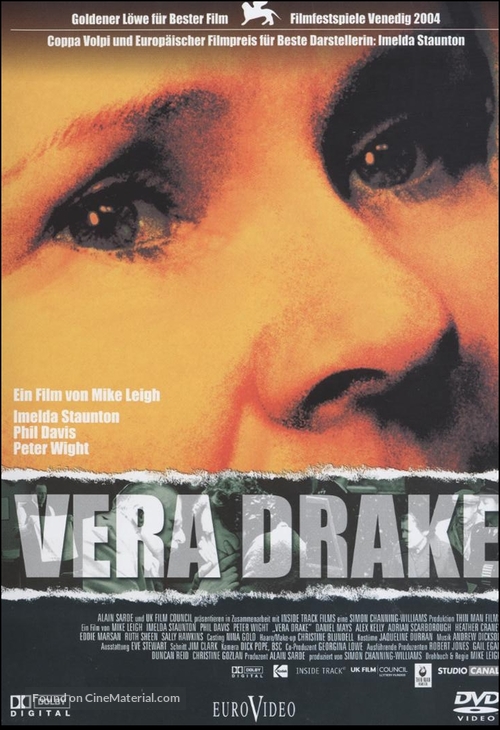 Vera Drake - German DVD movie cover