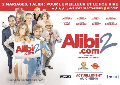 Alibi.com 2 - French Movie Poster