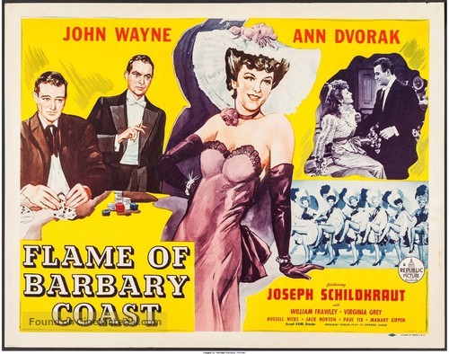 Flame of Barbary Coast - Movie Poster