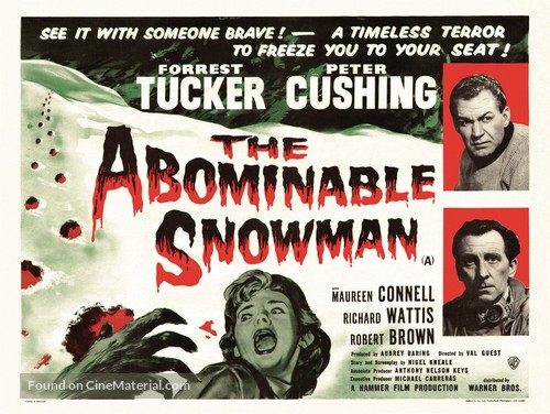 The Abominable Snowman - Movie Poster