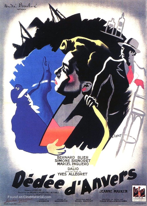 D&eacute;d&eacute;e d&#039;Anvers - French Movie Poster
