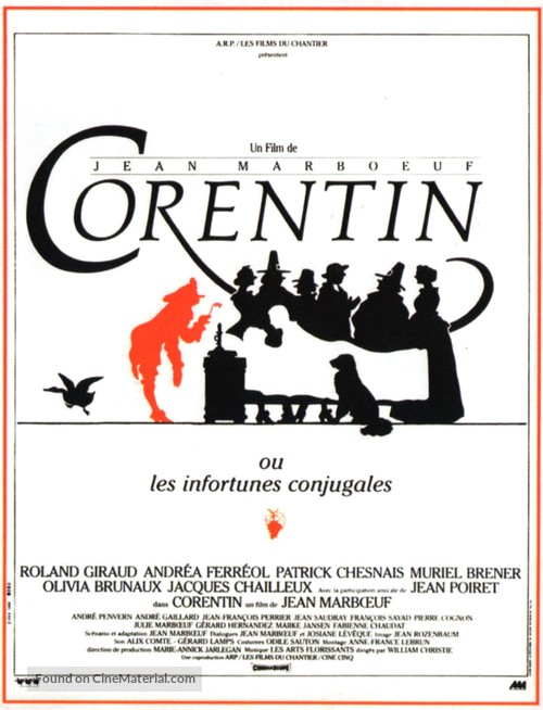 Corentin, ou Les infortunes conjugales - French Movie Poster