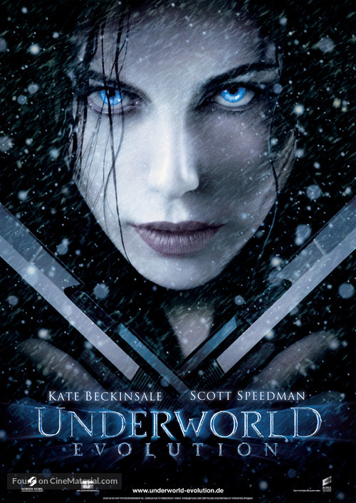 Underworld: Evolution - German Movie Poster