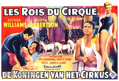 The Big Show - Belgian Movie Poster