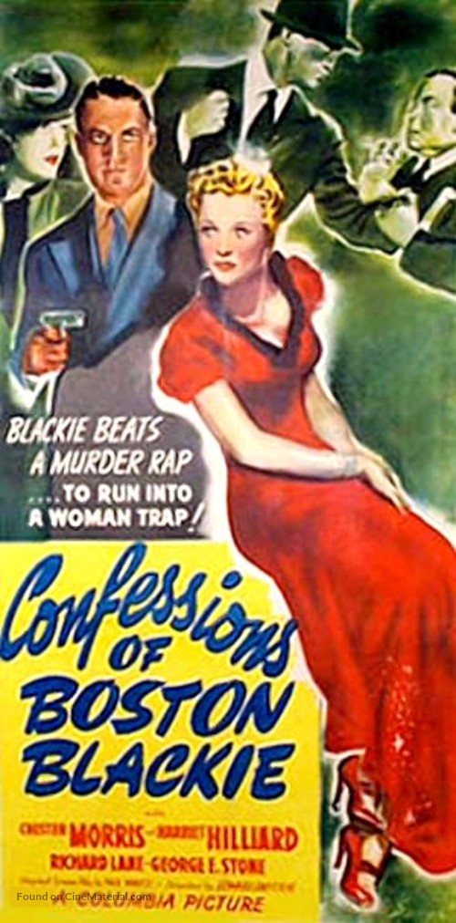 Confessions of Boston Blackie - Movie Poster