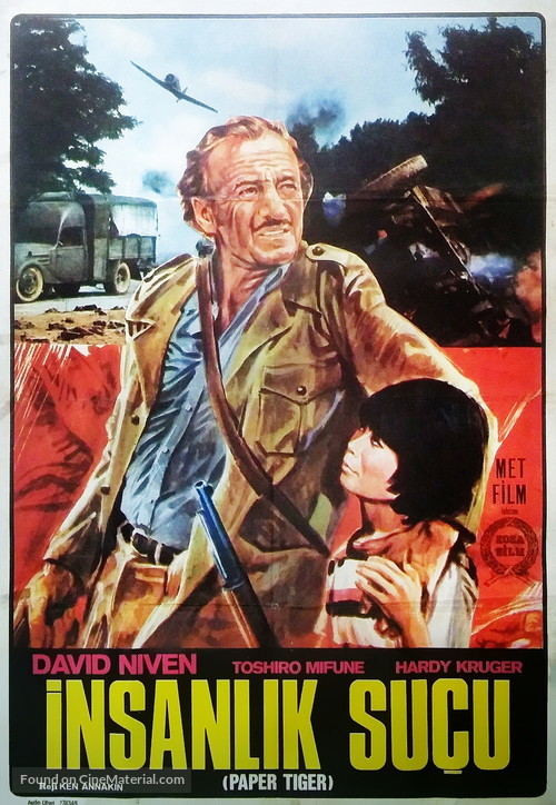 Paper Tiger - Turkish Movie Poster