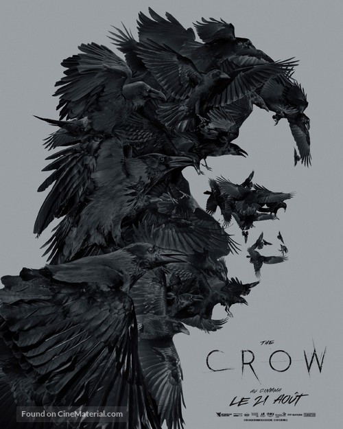 The Crow - French Movie Poster