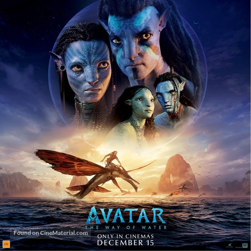 Avatar: The Way of Water - Australian Movie Poster