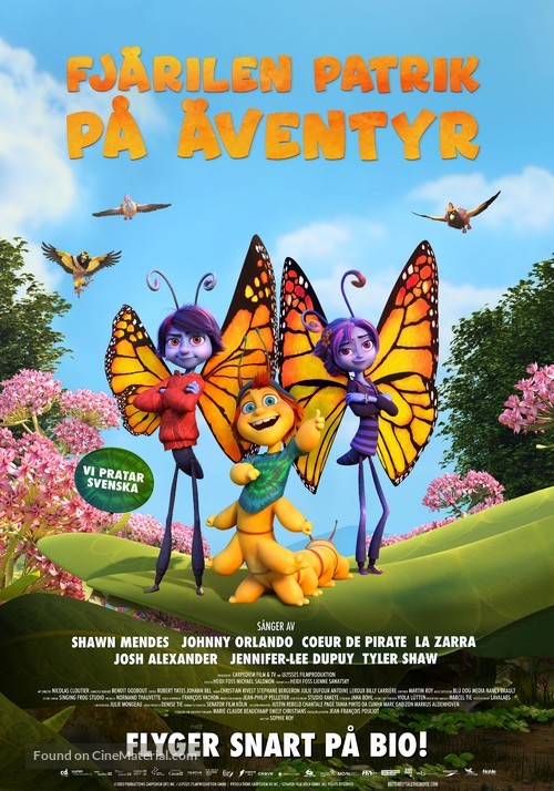 Butterfly Tale - Swedish Movie Poster