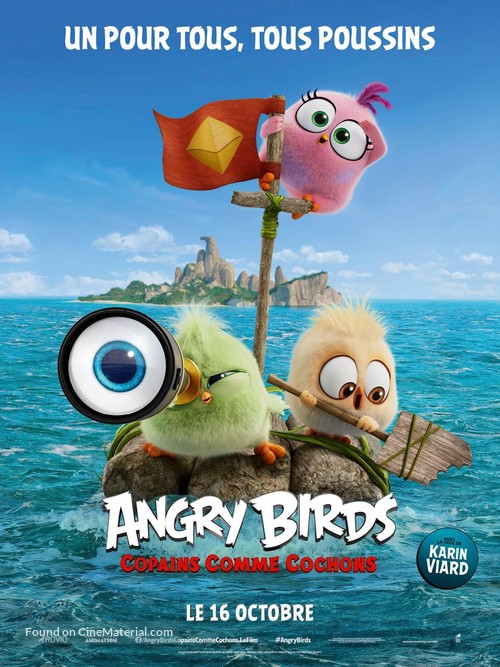 The Angry Birds Movie 2 - French Movie Poster