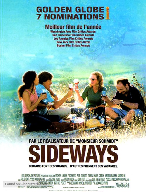 Sideways - French Movie Poster