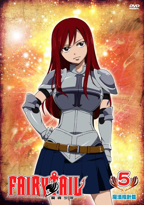 &quot;Fairy Tail&quot; - Japanese DVD movie cover