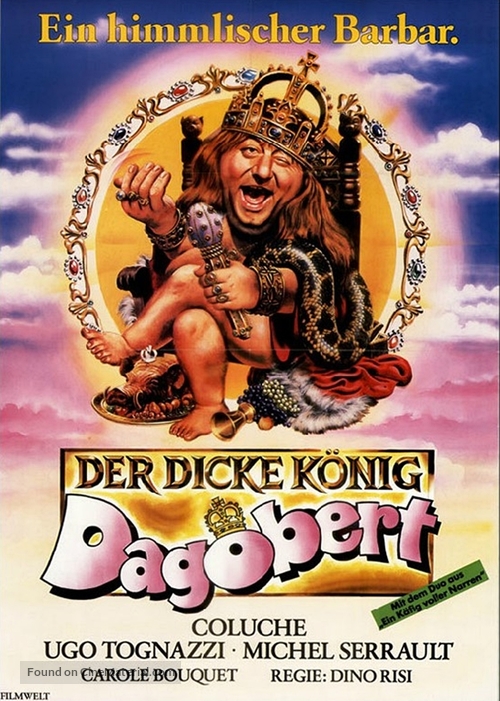 Le bon roi Dagobert - German Movie Poster