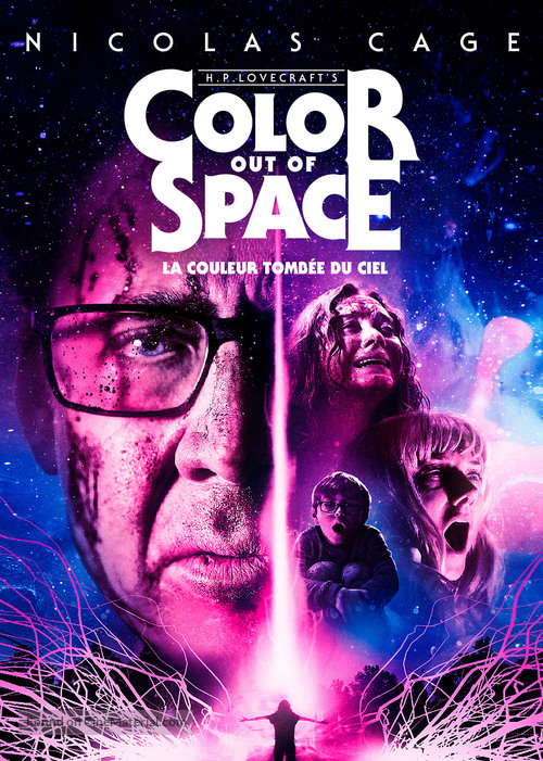 Color Out of Space - Canadian DVD movie cover