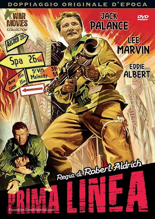 Attack - Italian DVD movie cover