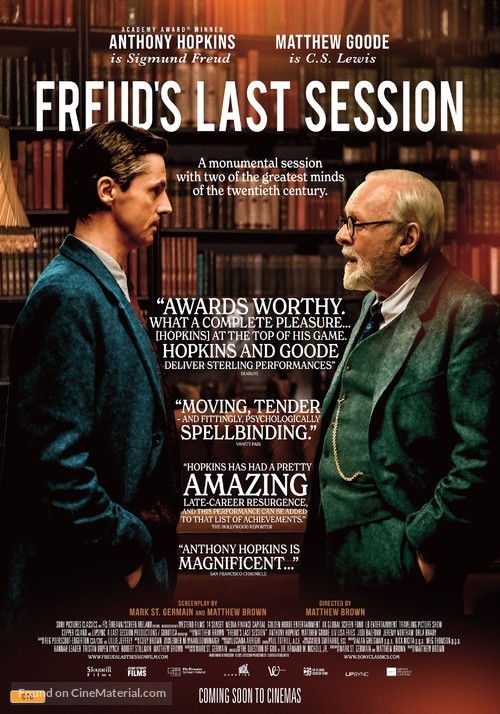 Freud&#039;s Last Session - Australian Movie Poster