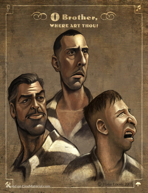 O Brother, Where Art Thou? - DVD movie cover