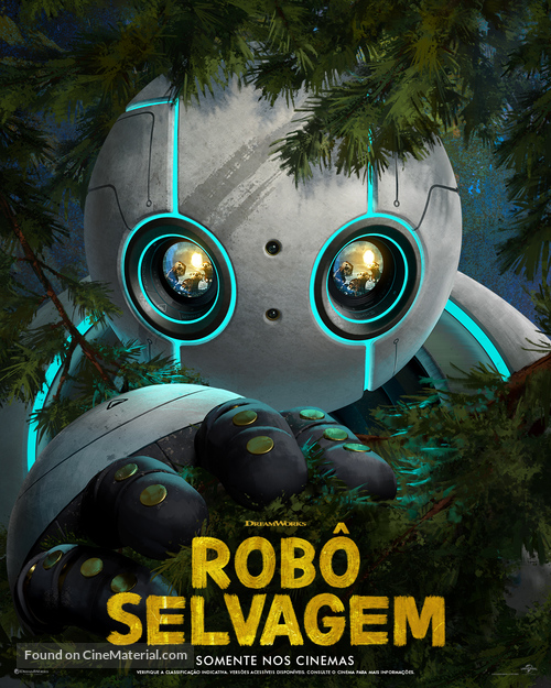 The Wild Robot - Brazilian Movie Poster