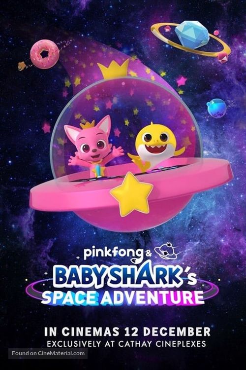 Pinkfong and Baby Shark&#039;s Space Adventure - Malaysian Movie Poster