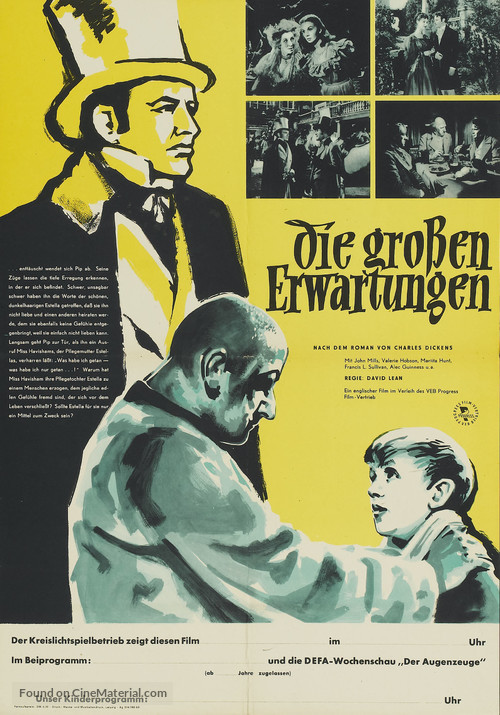 Great Expectations - German Movie Poster