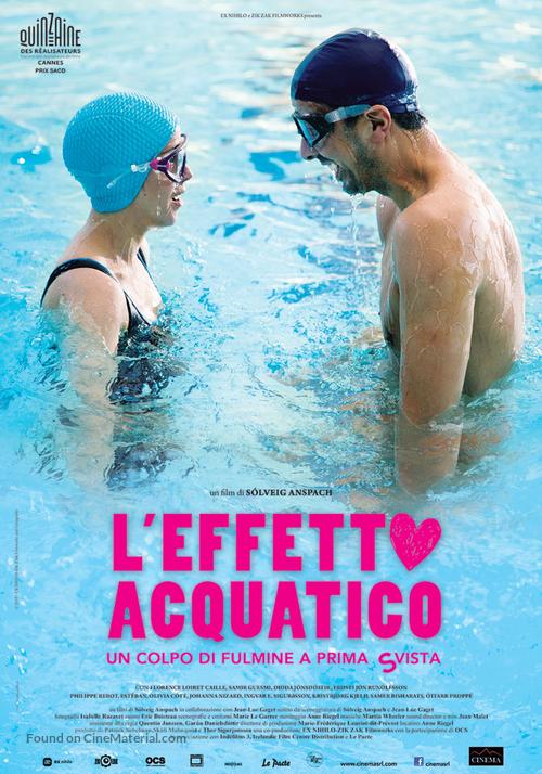 L&#039;effet aquatique - Italian Movie Poster