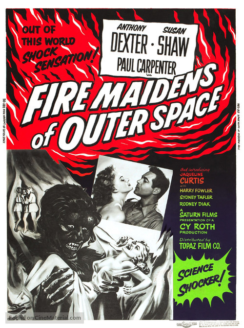 Fire Maidens from Outer Space - Movie Poster