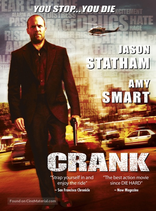 Crank - DVD movie cover