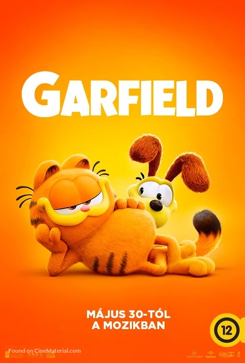 The Garfield Movie - Hungarian Movie Poster