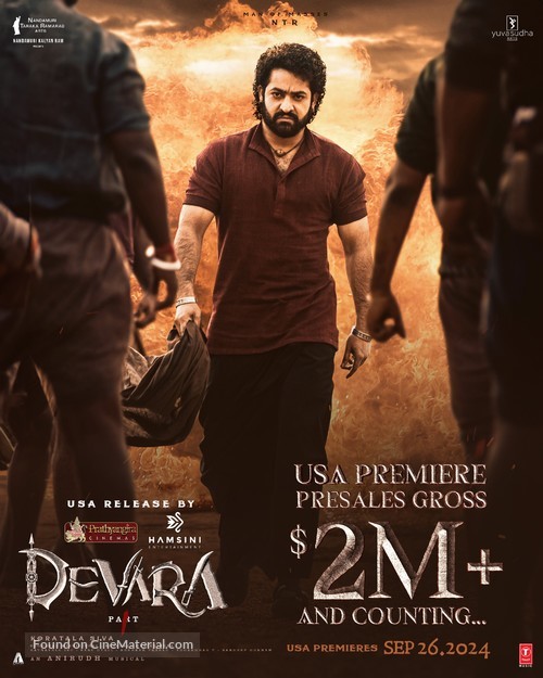 Devara Part 1 - Indian Movie Poster